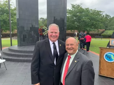 sheriff Miller at event