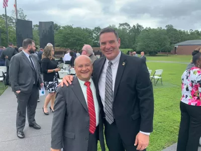 Sheriff Miller at event